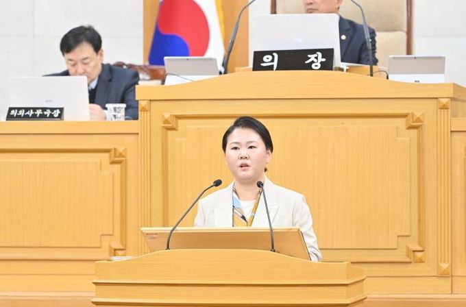 파주시의회 이진아 의원 5분 자유발언…