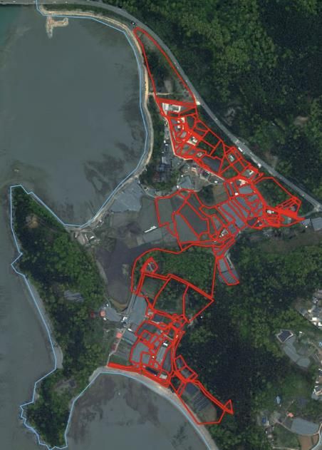 대부남동 한사위2지구 위치도