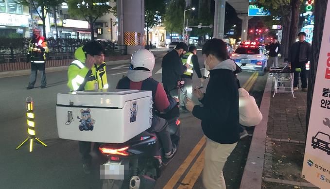 의정부시, 불법 튜닝 이륜차 근절을 위한 야간 합동단속 실시