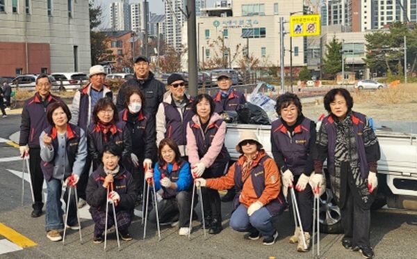 고천동통장협의회 가을맞이 환경정화활동 실시