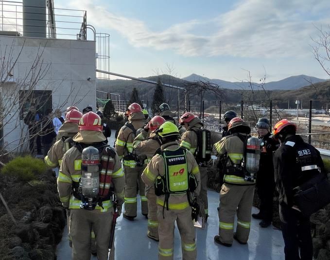 남양주소방서, 요양병원 화재 대응 현지적응훈련 실시