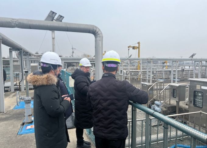 벽제수질복원센터 현장 방문