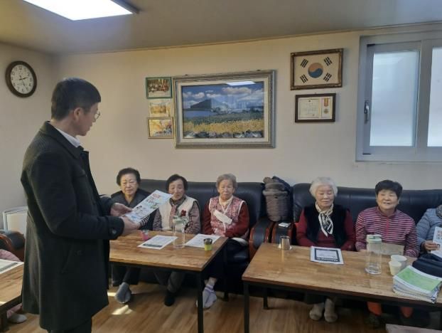 수원시 권선구 세류1동 ‘건강로드’, 겨울 경로당으로 직접 찾아갑니다