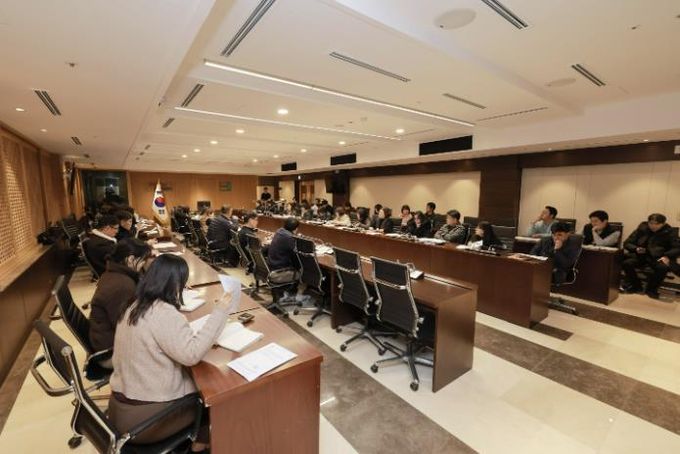 제설 지원체계 회의