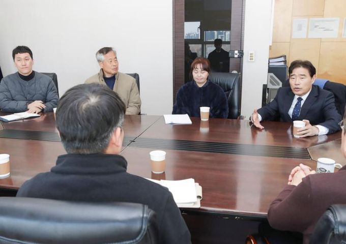 고양특례시의회 김운남 의장, 원마운트 회생 절차 관련 현장 방문