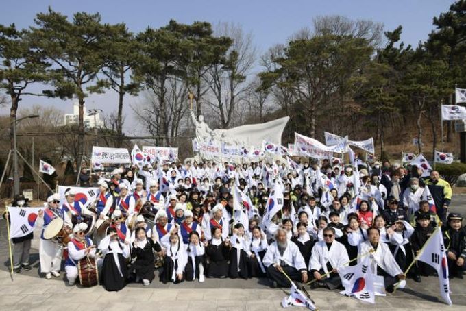 ‘평택 3.1독립만세운동 제107주년 기념식’참석한 단체