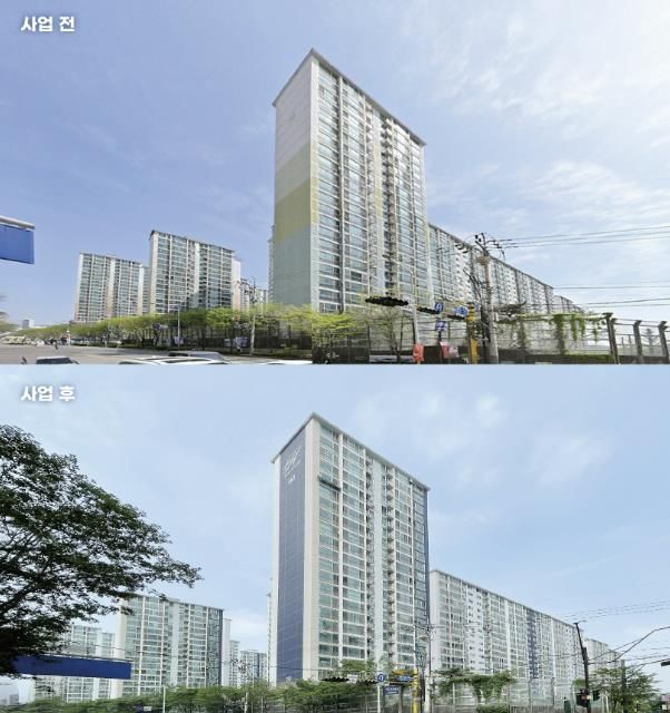 2025 아파트 재도장 경관색채 지원 시범사업 적용 대상지(범박힐스테이트 1단지)