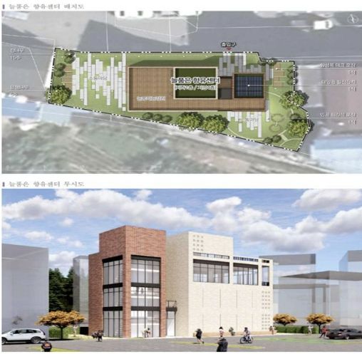 용인특례시가 처인구 백암면에 설립을 추진 중인 '늘품은 향유시설' 투시도