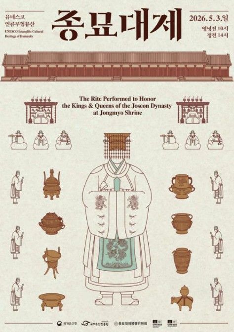 '2026년 종묘대제' 포스터